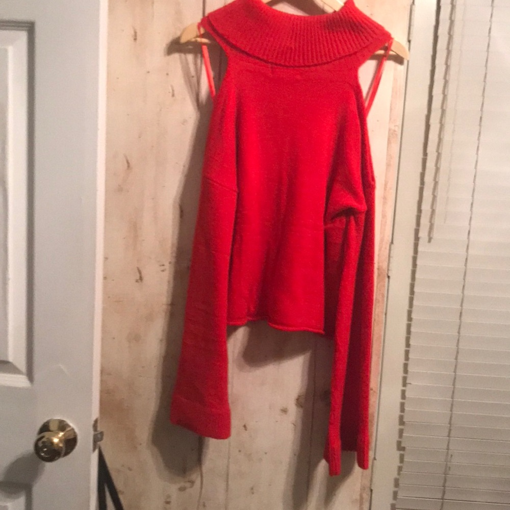 Red sweater